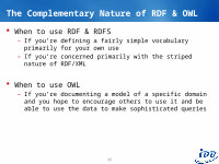 Page 26: Practical RDF Chapter 12. Ontologies: RDF Business Models Shelley Powers, O’Reilly SNU IDB Lab. Taikyoung Kim.