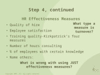 Page 22: HR Metrics Presentation