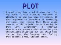 Page 21: Higher Writing Folio: Creative Writing 1